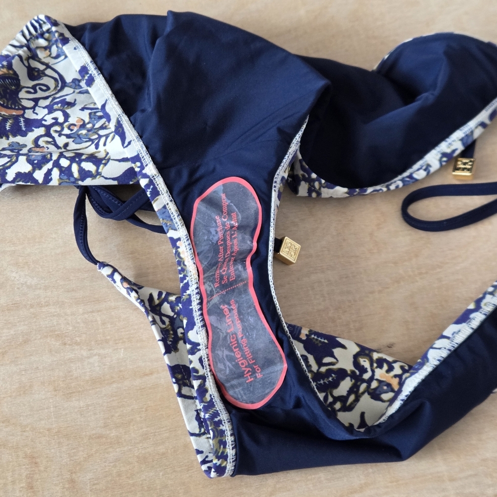Tory Burch Bikini Bottom Madura Tie Side - Picture 5 of 8